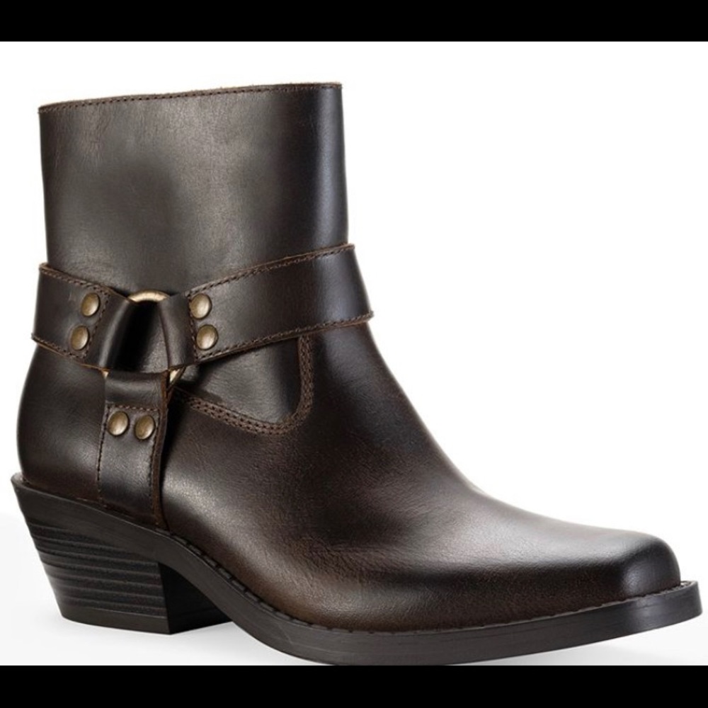 Sun & Stone brown leather boots